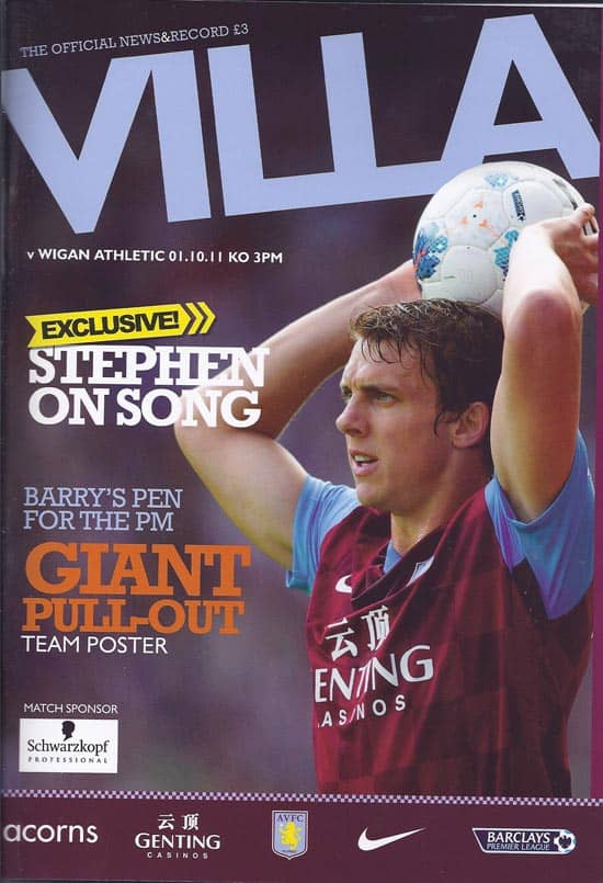 Aston Villa FC v Wigan Athletic FC